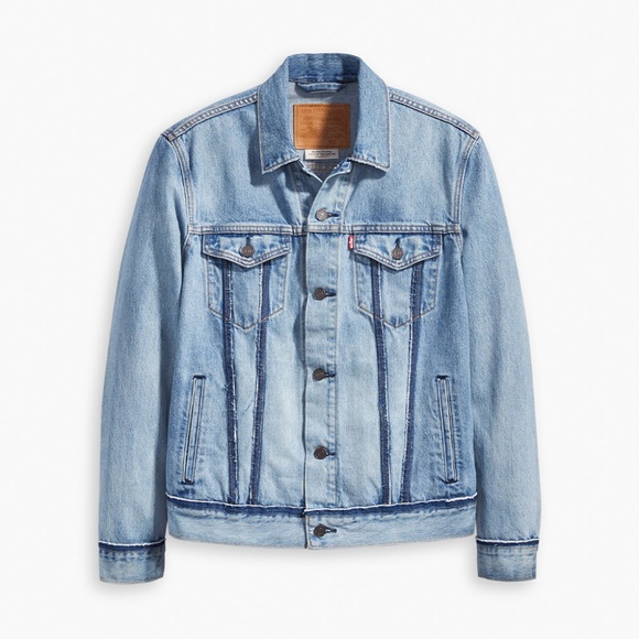 Levi's Other - Levi's Denim Trucker Inside Out Jacket Retro RARE!